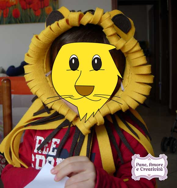 Guida tutorial: Come fare un costume da leone in mezz'ora · Pane, Amore e  Creatività