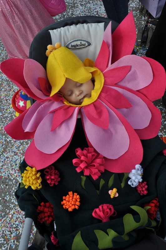 Costume da fiore coccinella per bambini