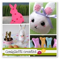 Idee per realizzare coniglietti di Pasqua!