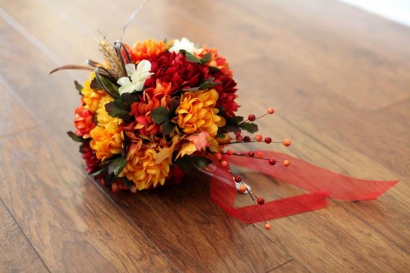 bouquet sposa autunno