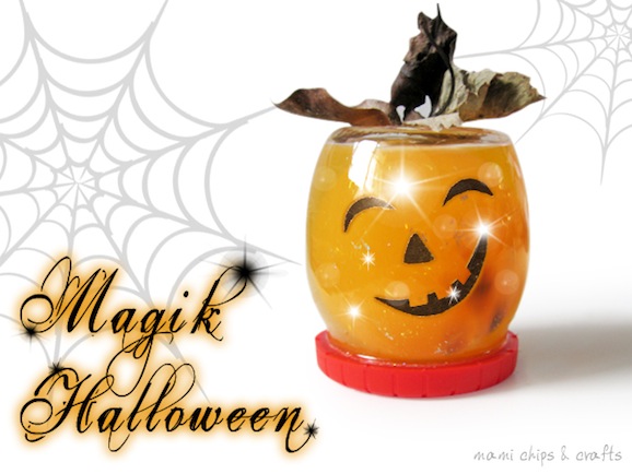 lavoretti halloween - zucca magica