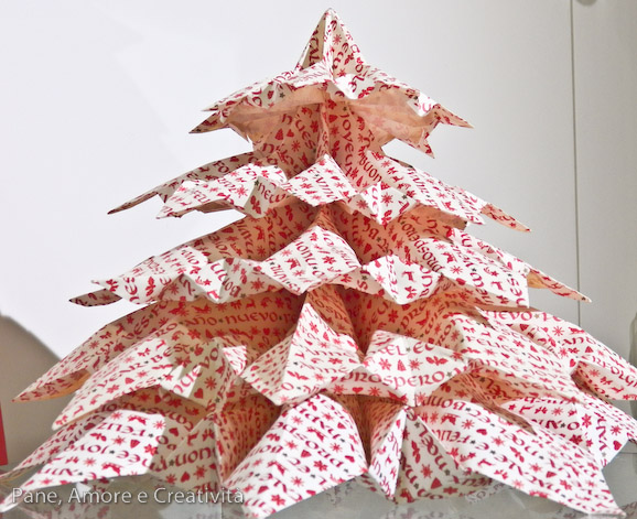 albero di natale origami