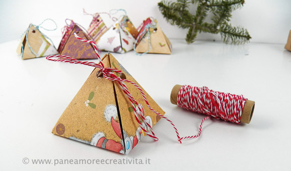 Come Realizzare Regali Di Natale Fai Da Te.Come Fare Una Scatolina Regalo Per I Cioccolatini Pane Amore E Creativita