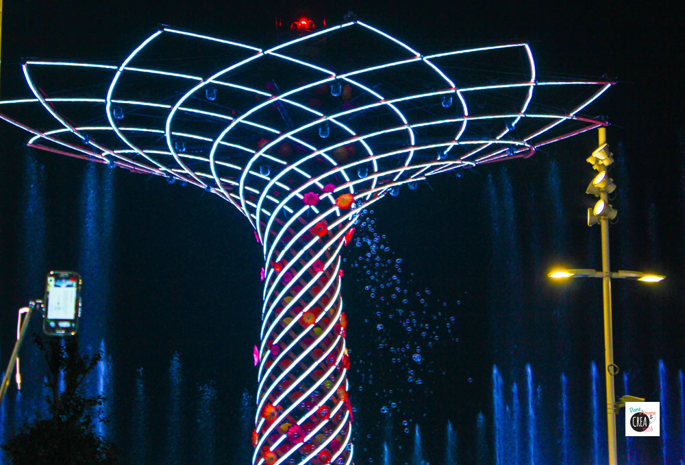 albero della vita notte - expo