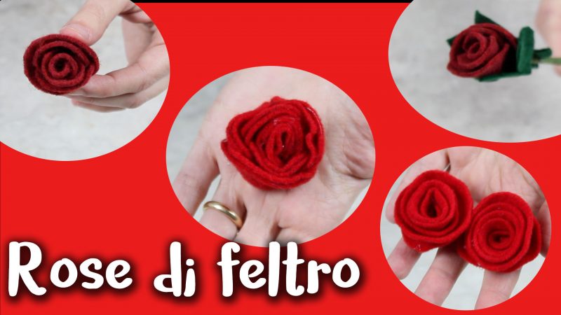 rose di pannolenci