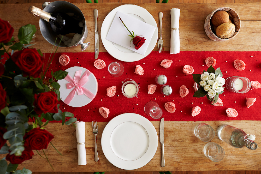 tavola di san valentino