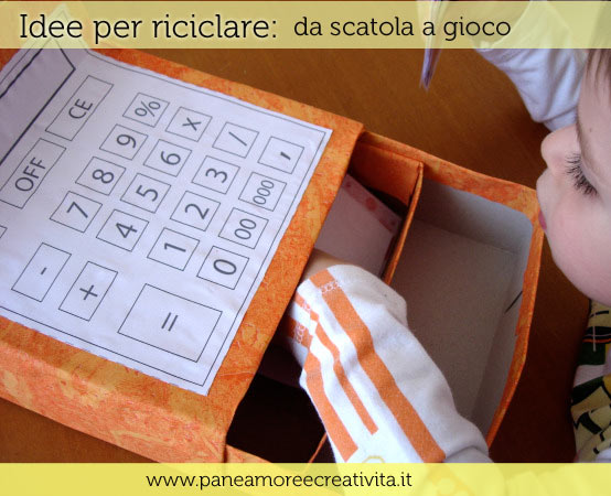 Come fare un registratore di cassa giocattolo · Pane 