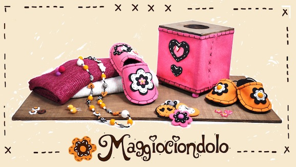 Le novità Maggiociondolo ad Abilmente: kit borse, feltro e vera pelle per creare!