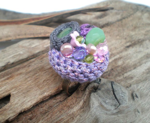 anello gipsy crochet