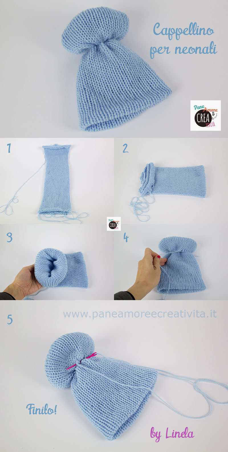 cappello-per-neonati-a-maglia-tutorial-maglieria