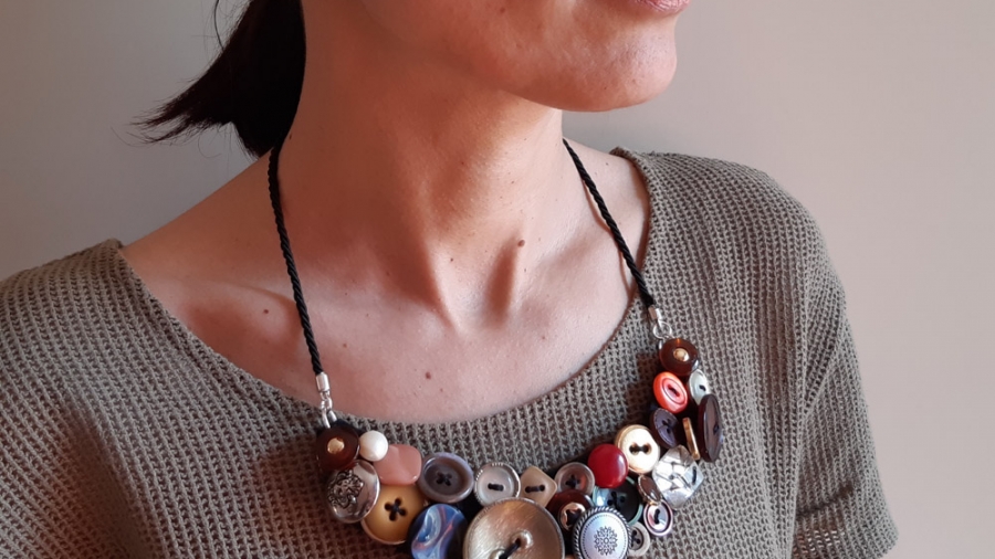 Come Fare Una Collana Di Bottoni Pane Amore E Creativita