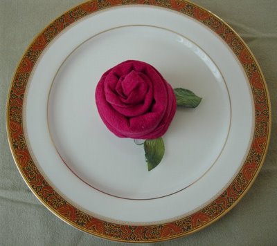 Decorare la tavola di Pasqua con i tovaglioli