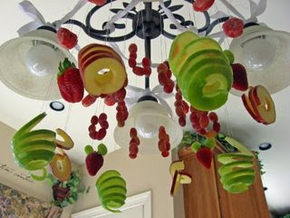Decorazioni con la frutta
