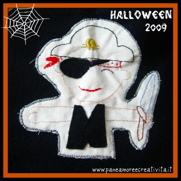 Halloween: Un pirata da ricamare