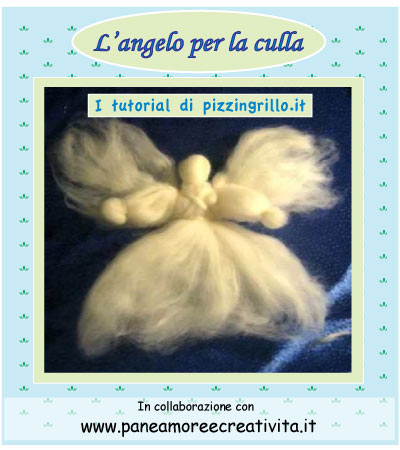 come fare un angelo di lana