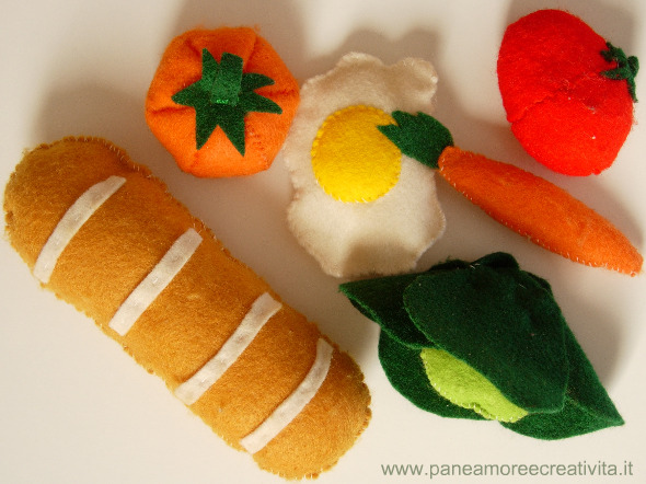 Giochi per bambini: i cibi da fare con carta, pasta modellabile, feltro e molto altro!