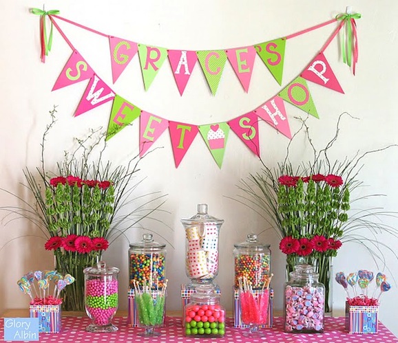 Festa di compleanno a tema: il candy party
