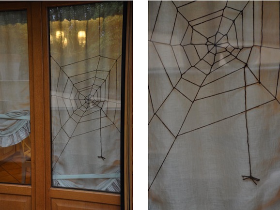 Decorazioni di Halloween: la ragnatela fai da te