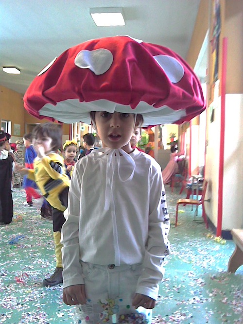 Idee di carnevale: il costume da fungo