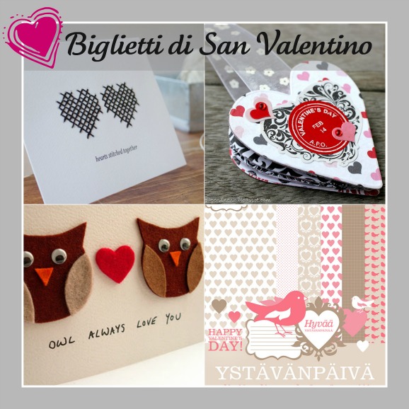 Raccolta di idee per creare biglietti di San Valentino