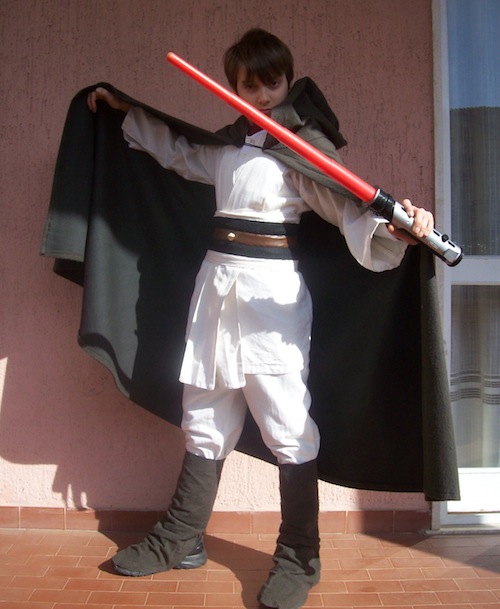 Idee di carnevale: il costume da Jedi di Federica