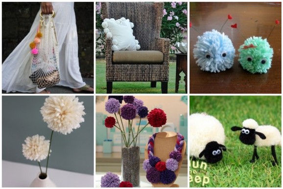 Idee per usare i pom pom