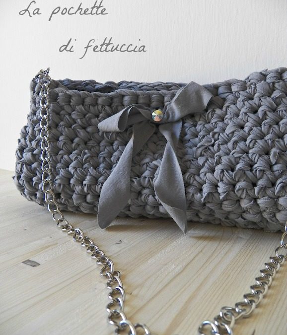 Tutorial: come fare una borsa pochette di fettuccia
