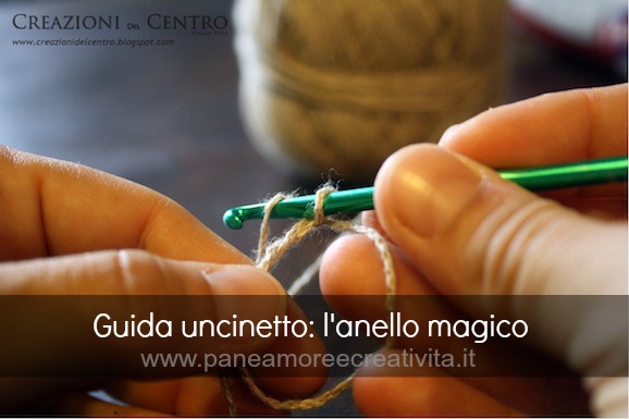 Corso uncinetto: come fare l’anello magico