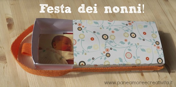Lavoretti festa dei nonni: la scatola sorpresa con le foto dei bambini