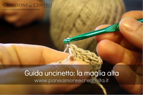 Guida punti base: come fare la maglia alta ad uncinetto