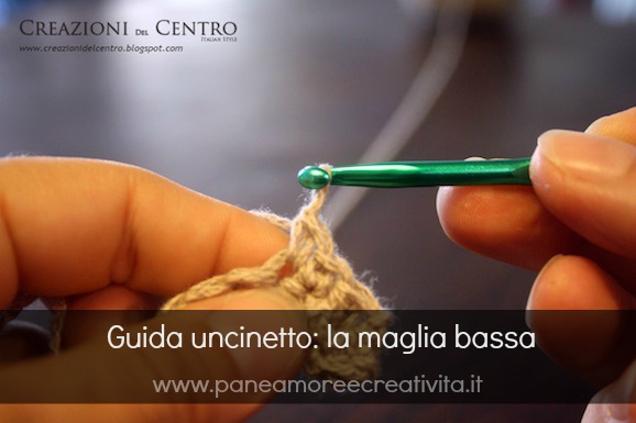Guida uncinetto: come fare la maglia bassa