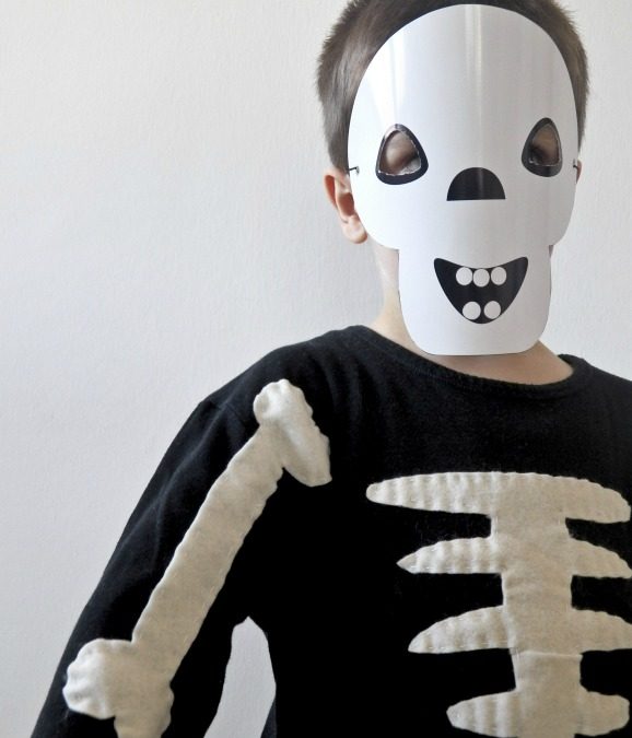 Halloween fai da te: il costume da scheletro