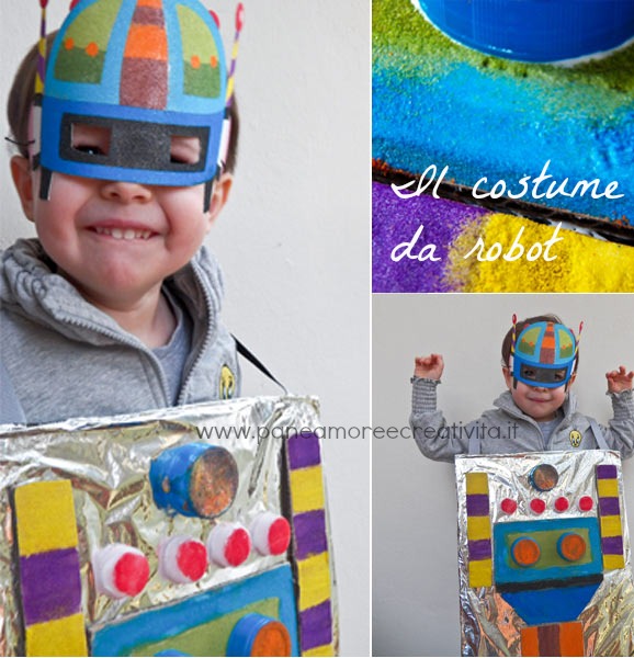 Costumi di carnevale per bambini: il robot