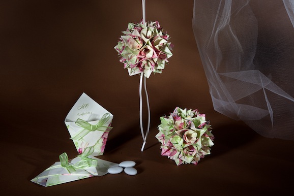 Kusudama e bustine portaconfetti