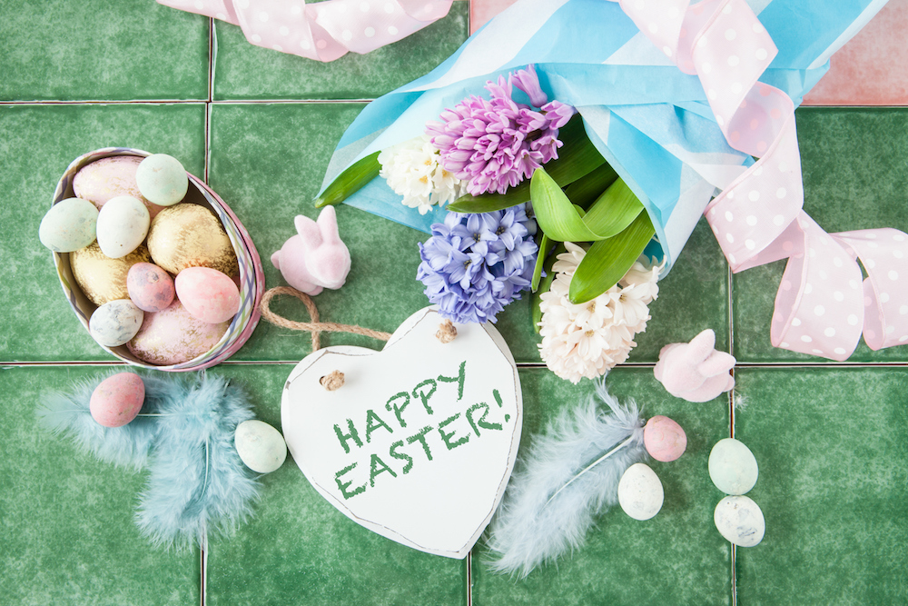 Centrotavola di Pasqua con i giacinti: guarda come si fa!
