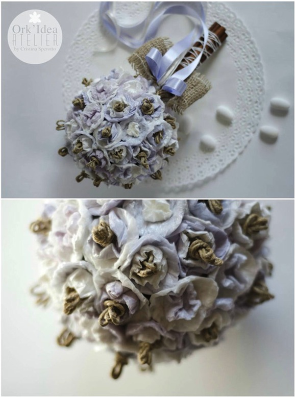 risultato_bouquet_riciclo_carta_cristina_sperotto
