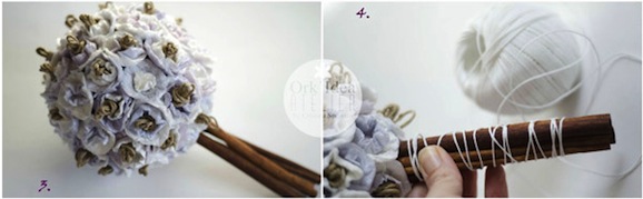 step-3-4_bouquet_riciclo_carta_cristina_sperotto