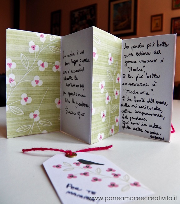 L’album per la festa della mamma con frasi e aforismi da dedicarle