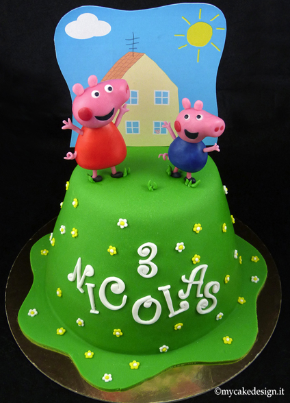 torta di peppa pig