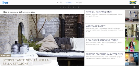 Su ikea family live magazine di maggio troverete la mia copertura per pc