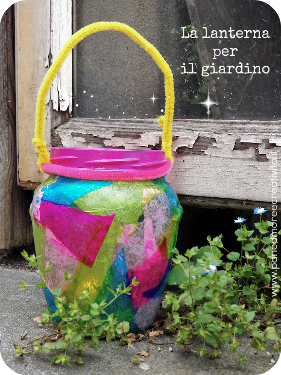 lanterna per il giardino fai da te