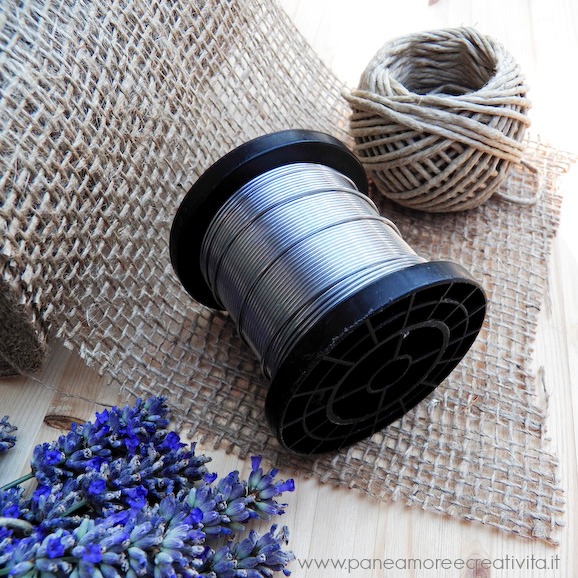 materiale ghirlanda lavanda2