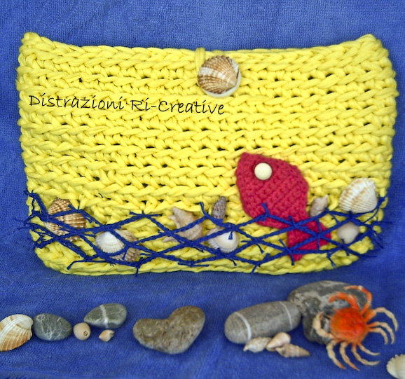 Come fare una pochette in fettuccia