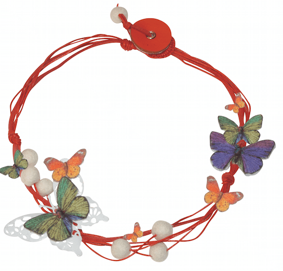 collana di feltro