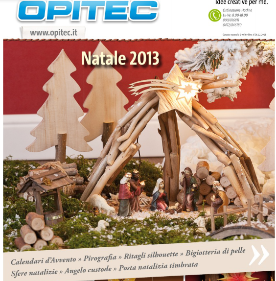 E’ uscito il nuovo catalogo di Natale di Opitec