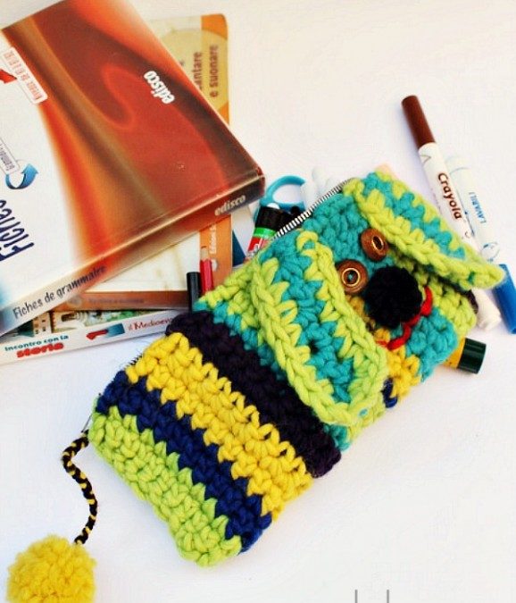 Come fare un astuccio all’uncinetto per bambini