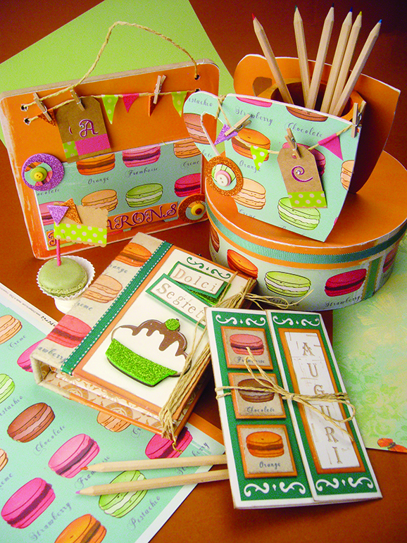 scrapbooking quaderni e biglietti
