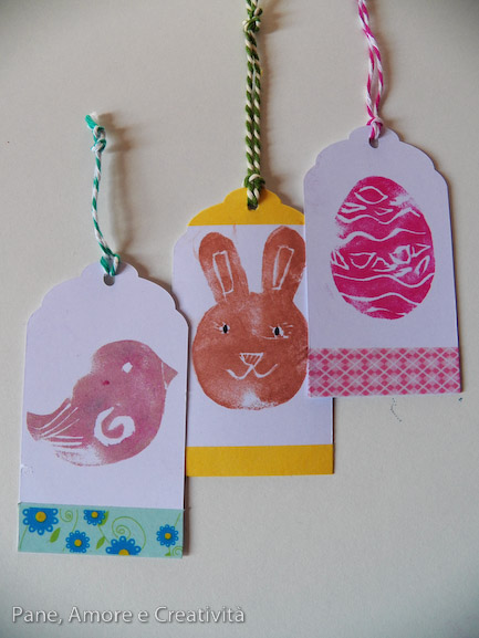 biglietti di pasqua e washi tape