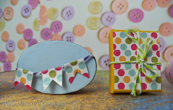 Un’idea per decorare le scatoline con washi tape e colori primaverili
