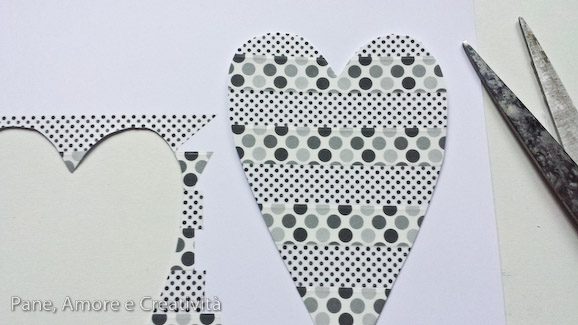 washi tape tutorial cuore 2